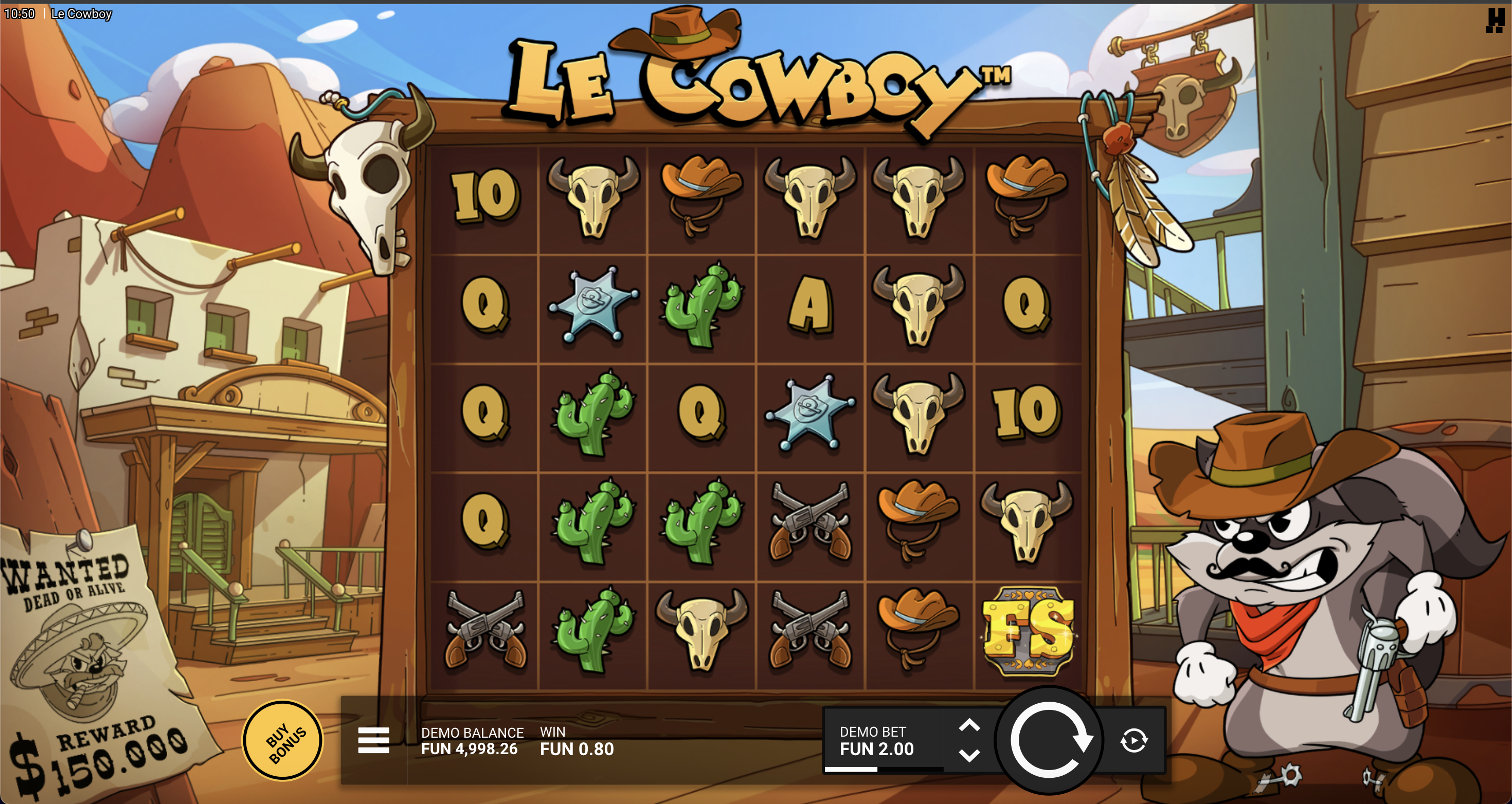 Le Cowboy Gameplay